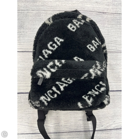 Backpack Luxury Designer By Balenciaga, Size: Large