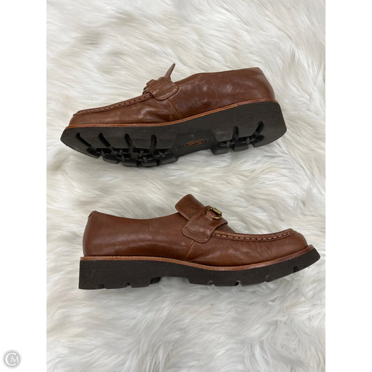 Shoes Heels Block By Sofft In Brown, Size: 11
