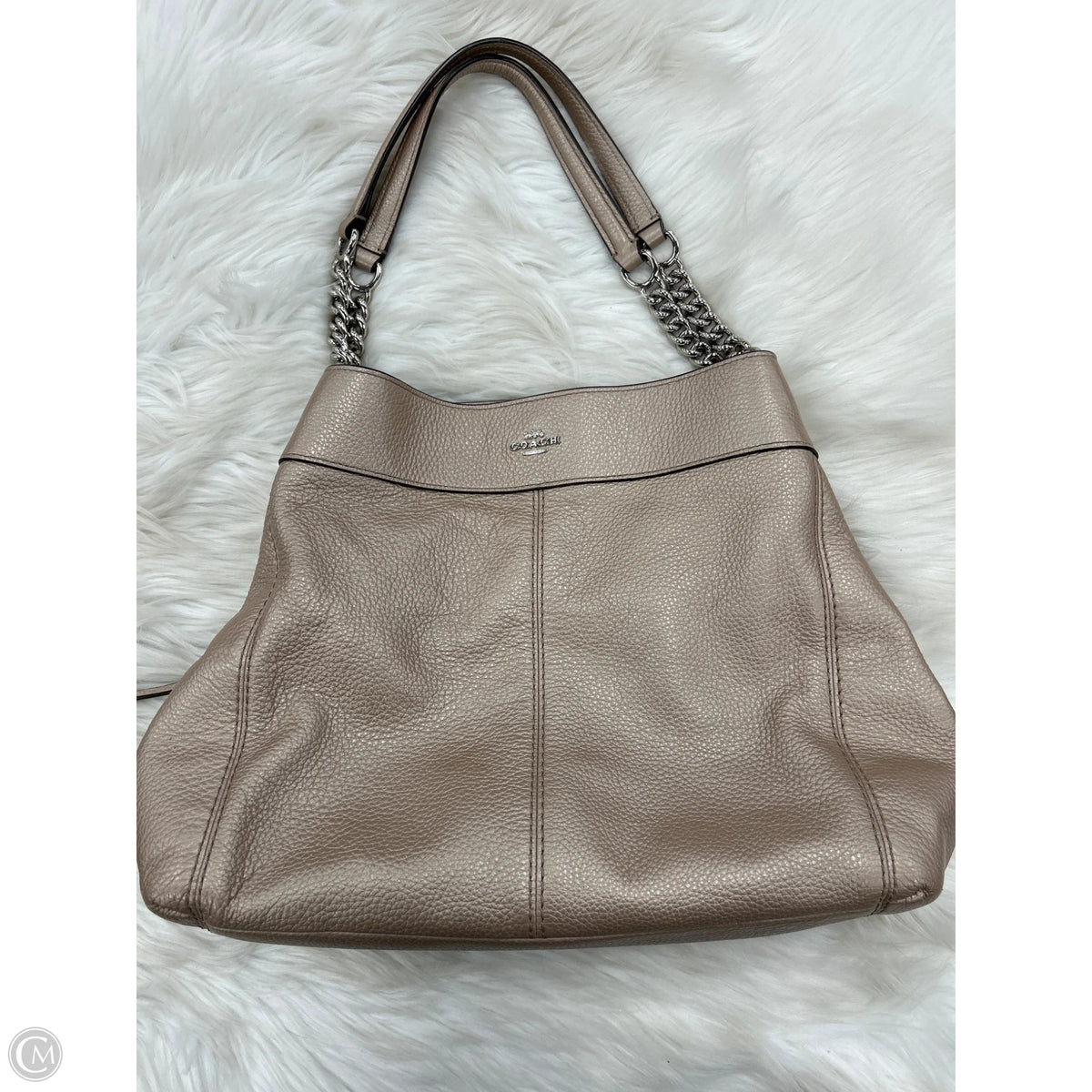Handbag Designer By Coach, Size: Large