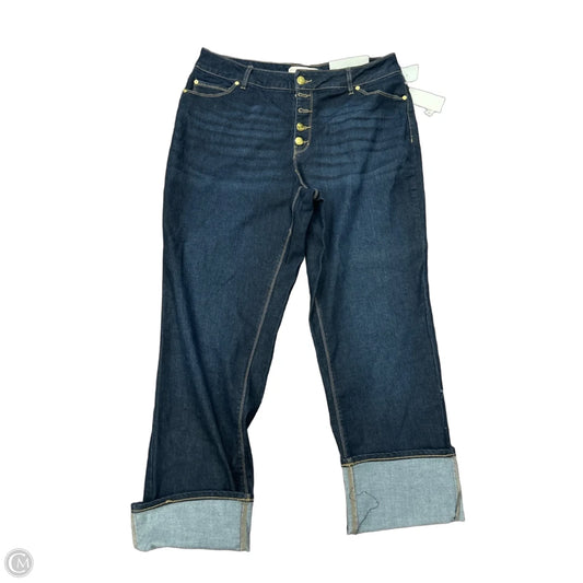 Jeans Boot Cut By Cato In Blue, Size: 16