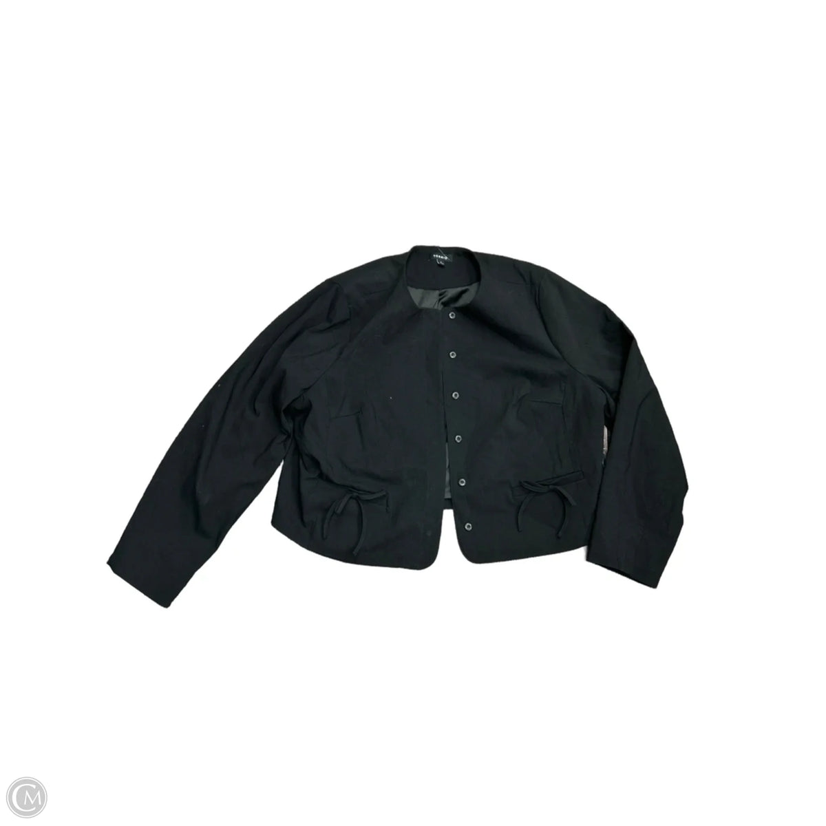 Blazer By Torrid In Black, Size: 1x