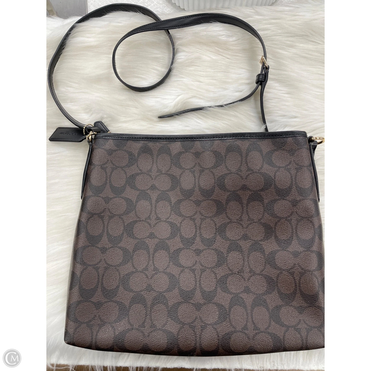 Crossbody Designer By Coach, Size: Medium