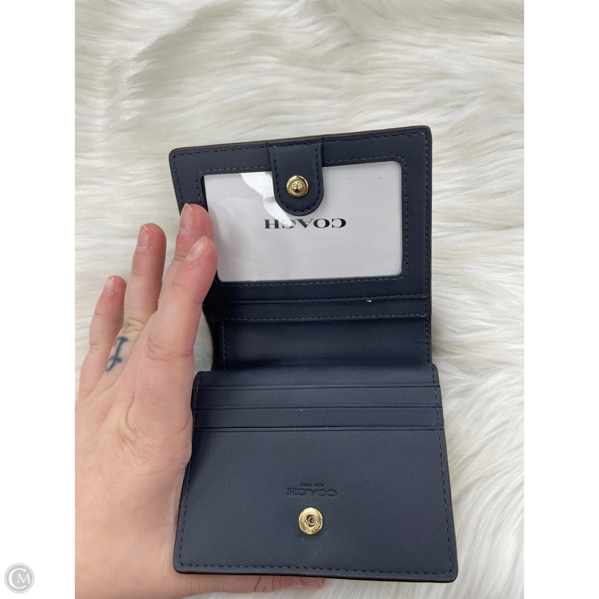 Wallet Designer By Coach, Size: Large