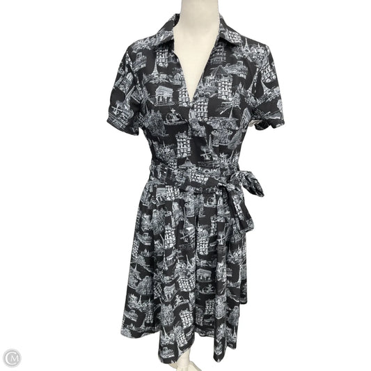 Dress Designer By Karl Lagerfeld In Black, Size: 8