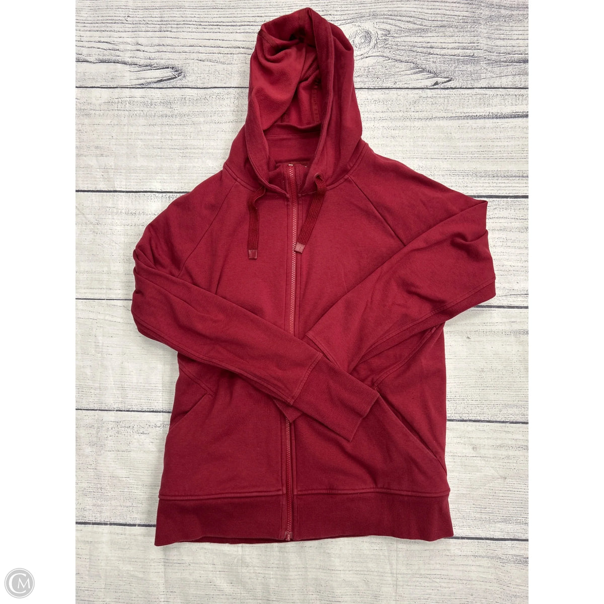 Athletic Jacket By Athleta In Red, Size: Xl