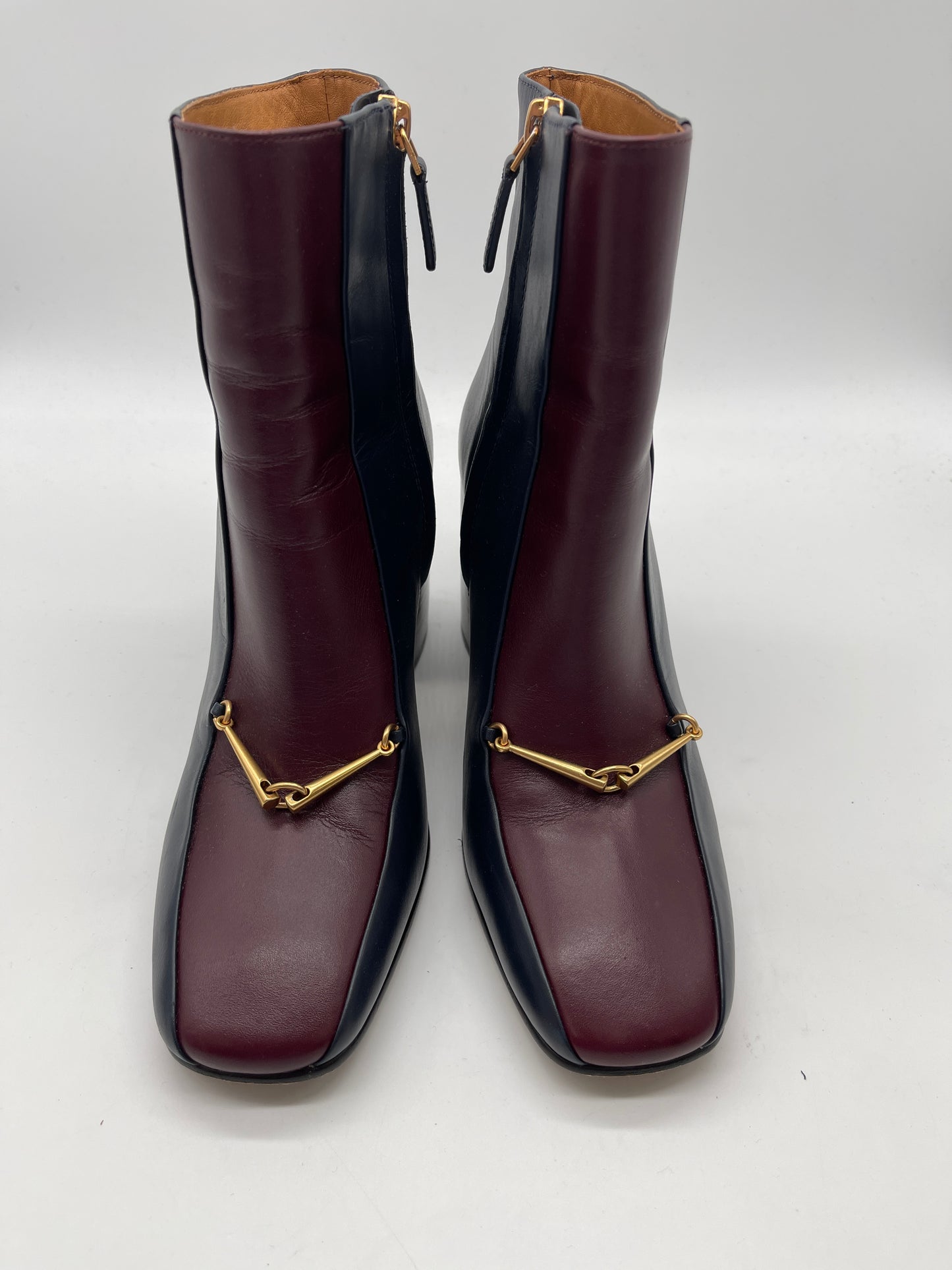 Blue Boots Designer Tory Burch, Size 7