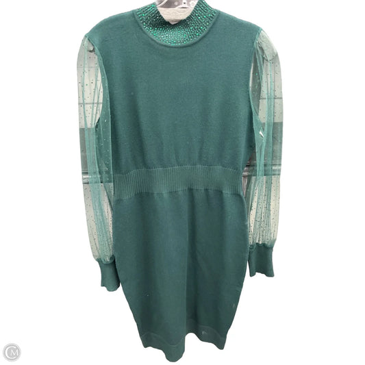 Dress Party Short By Absolutely Famous In Green, Size: M