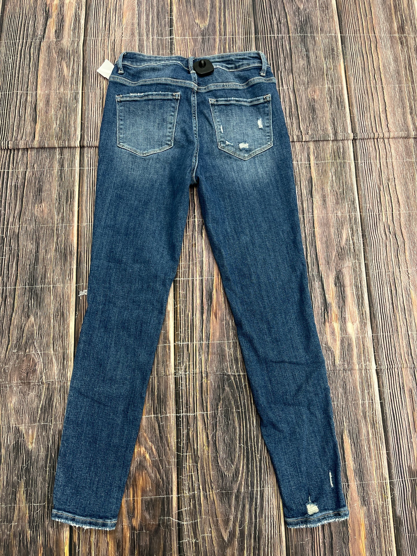 Jeans Skinny By Vervet In Blue Denim, Size: 8