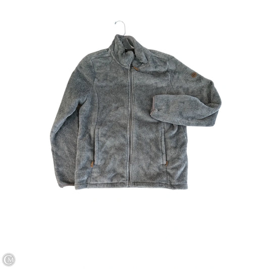 Jacket Faux Fur & Sherpa By Clothes Mentor In Green, Size: L