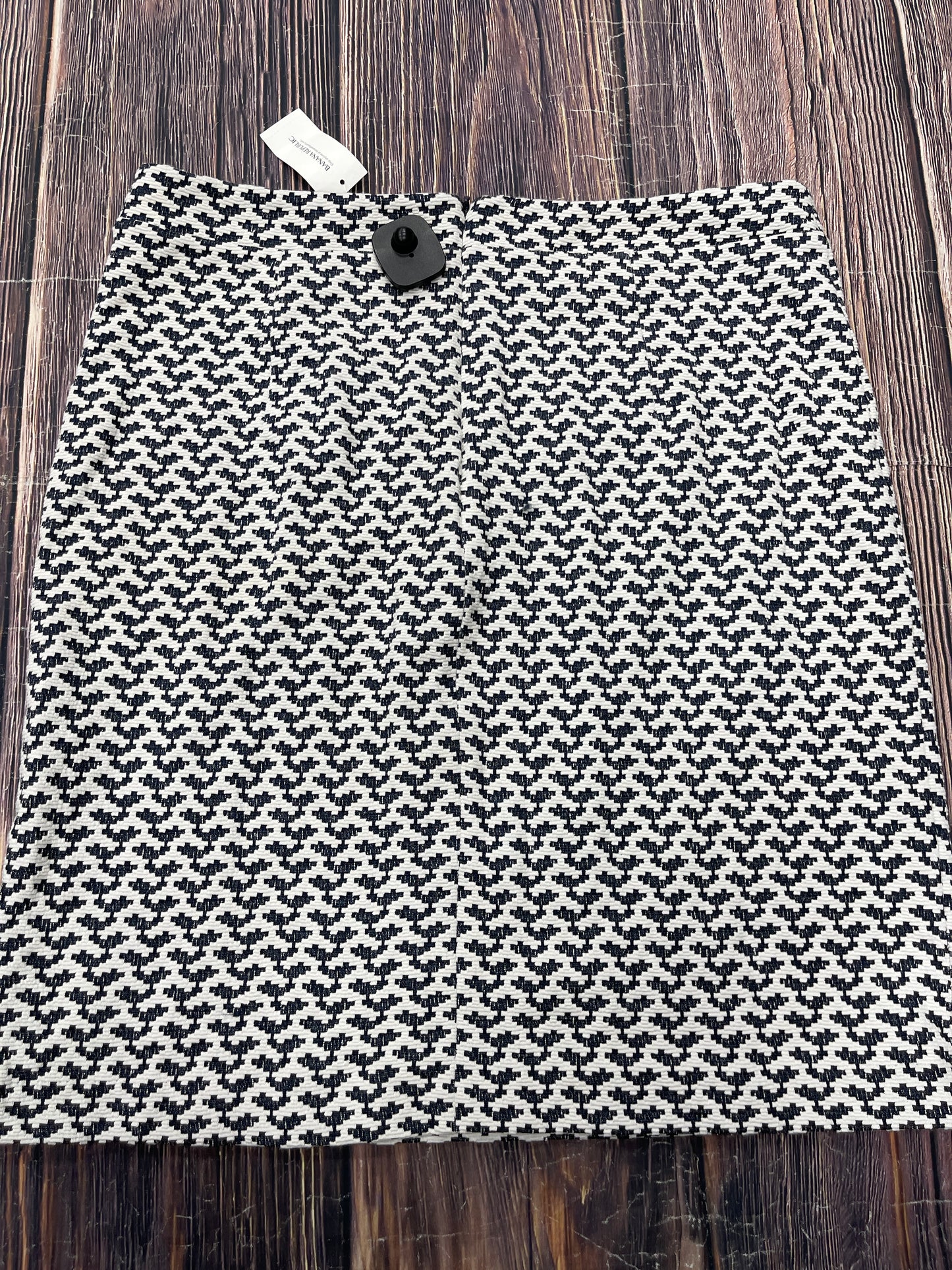 Skirt Midi By Banana Republic In Blue, Size: L