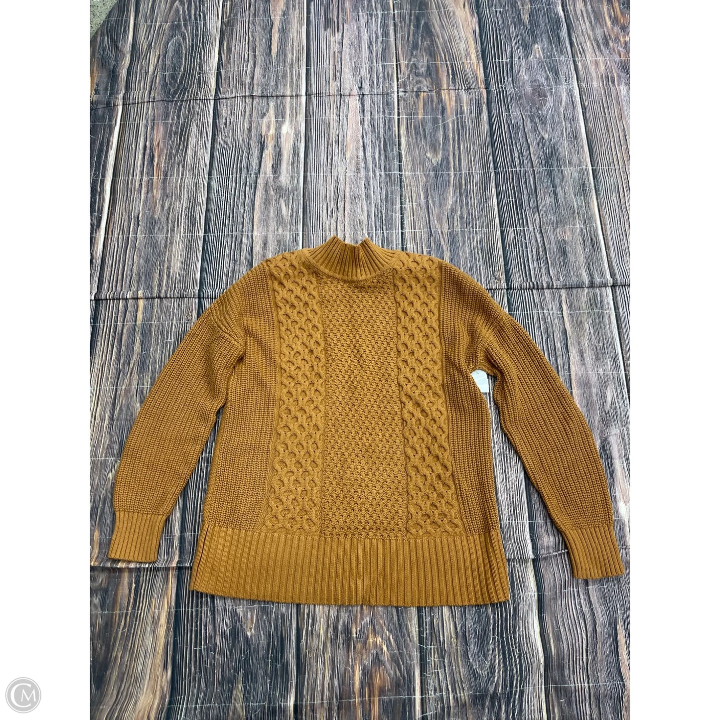 Sweater By Gap In Brown, Size: Xs