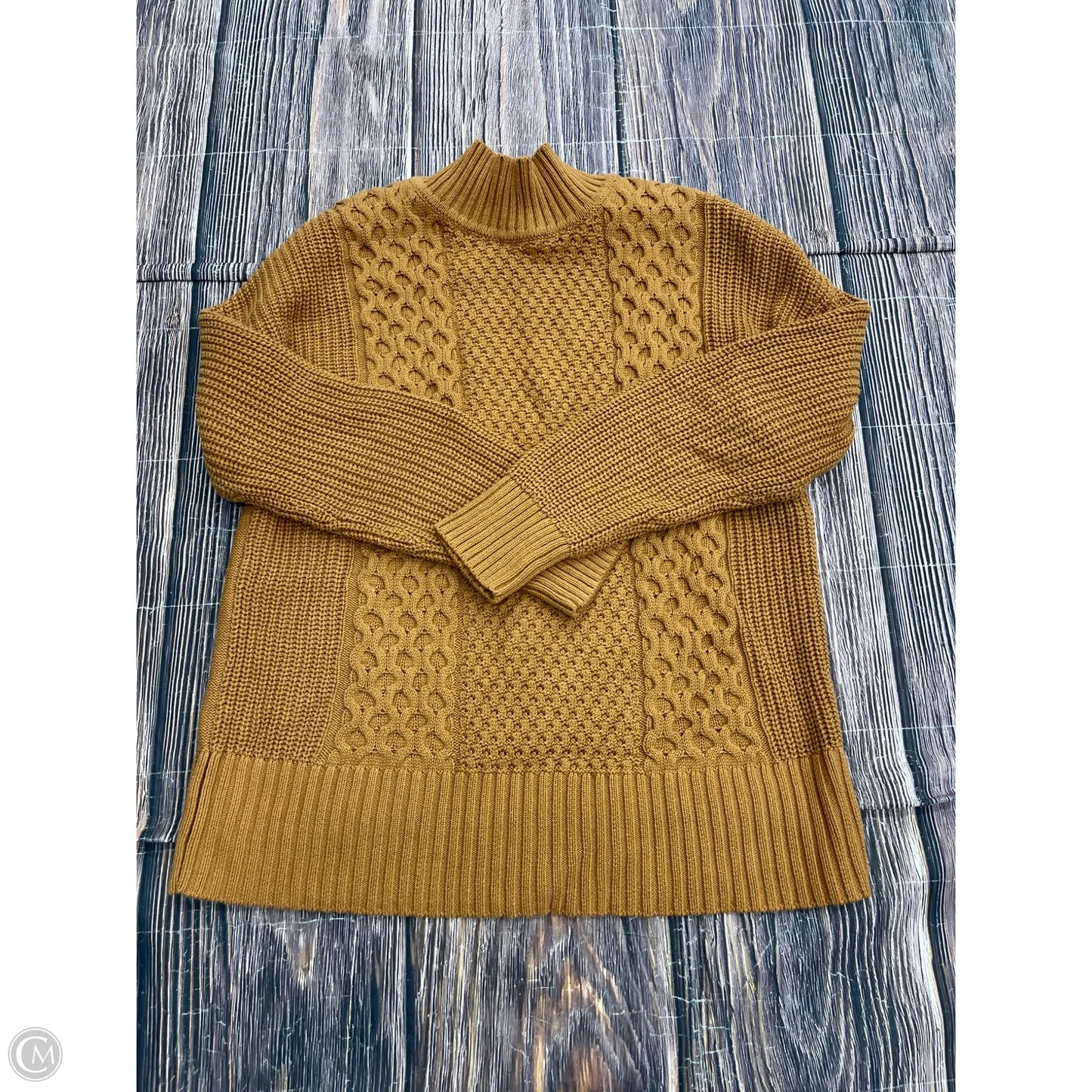 Sweater By Gap In Brown, Size: Xs