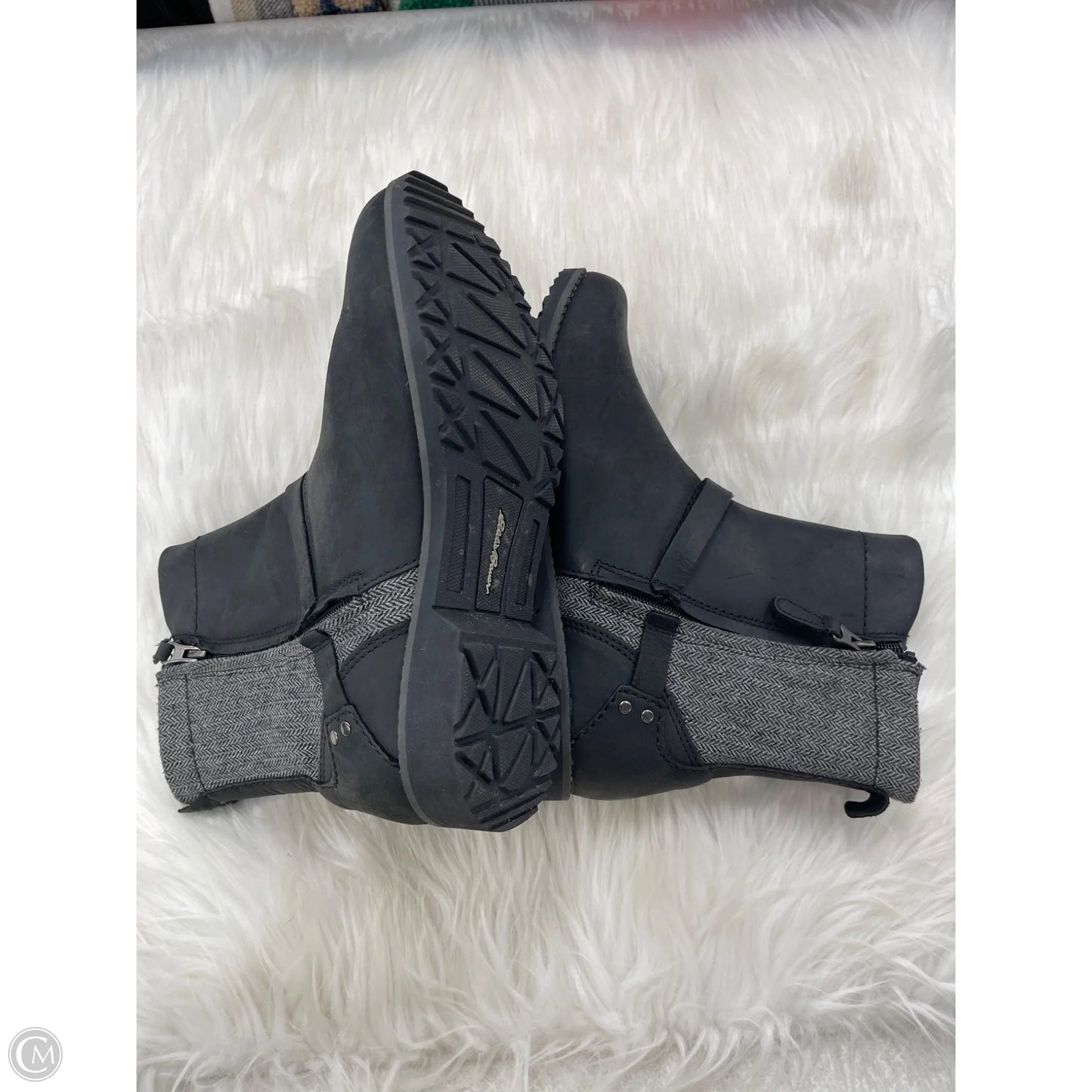 Boots Rain By Eddie Bauer In Black, Size: 9
