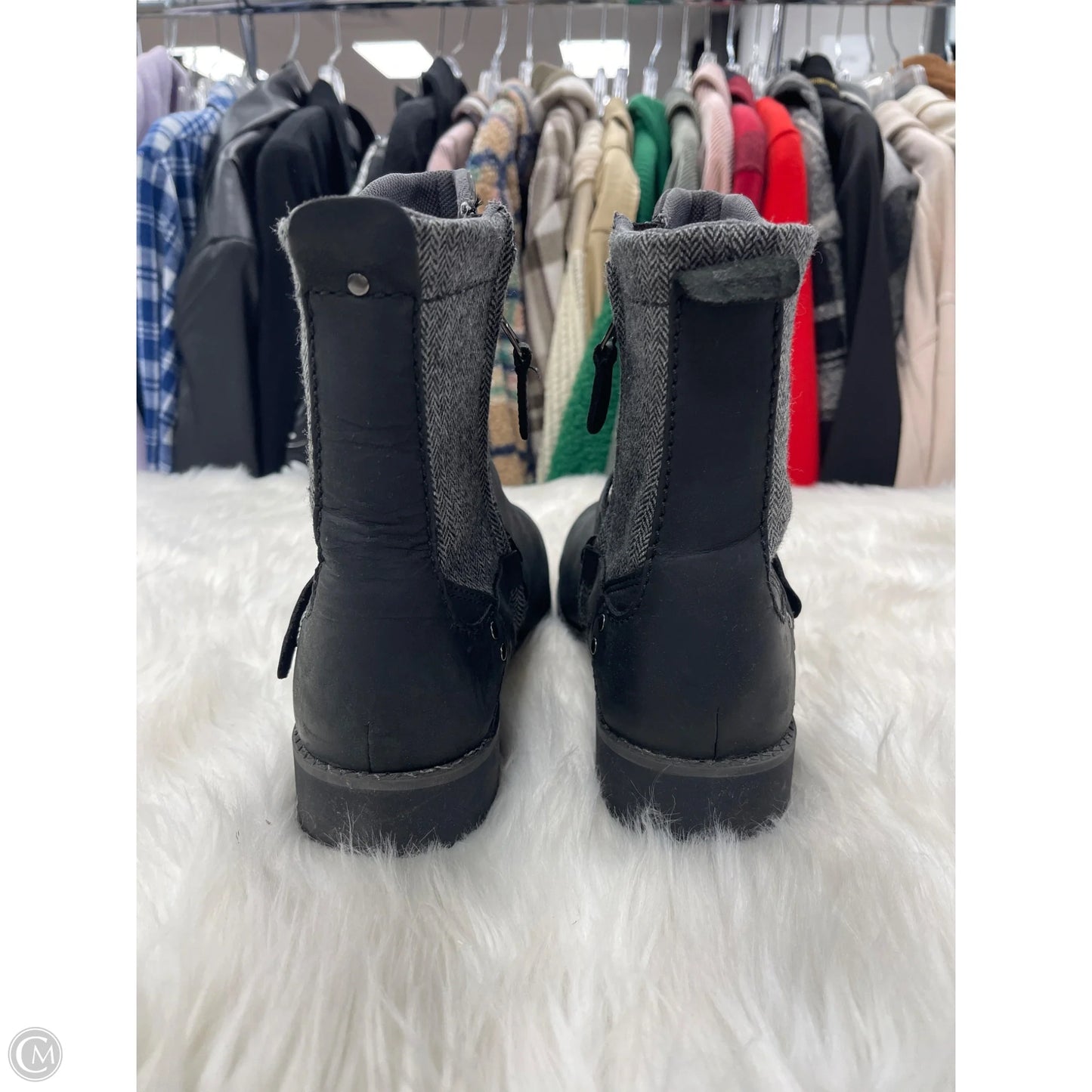 Boots Rain By Eddie Bauer In Black, Size: 9