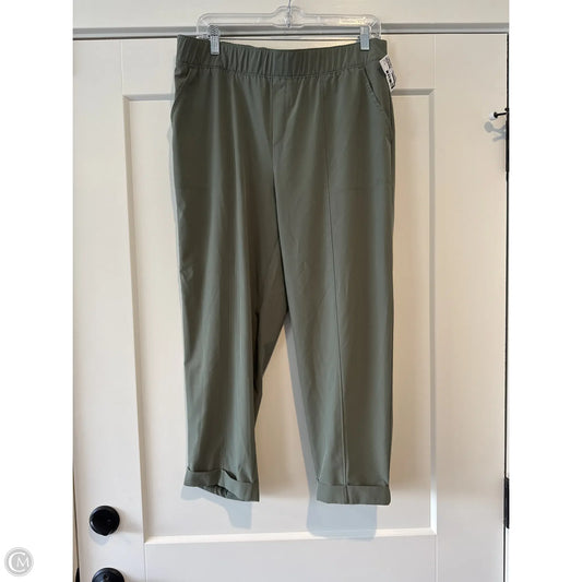 Athletic Pants By Talbots In Green, Size: M