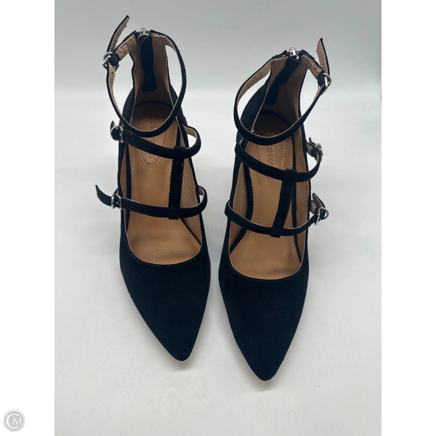 Shoes Heels Stiletto By Corso Como In Black, Size: 8.5