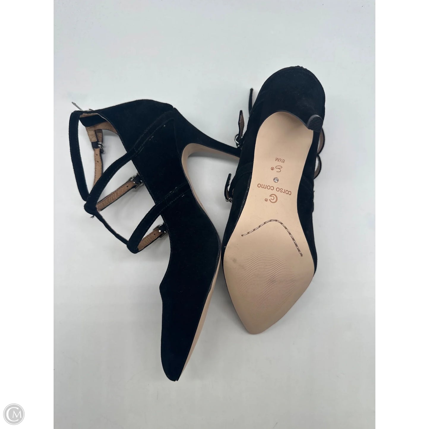 Shoes Heels Stiletto By Corso Como In Black, Size: 8.5
