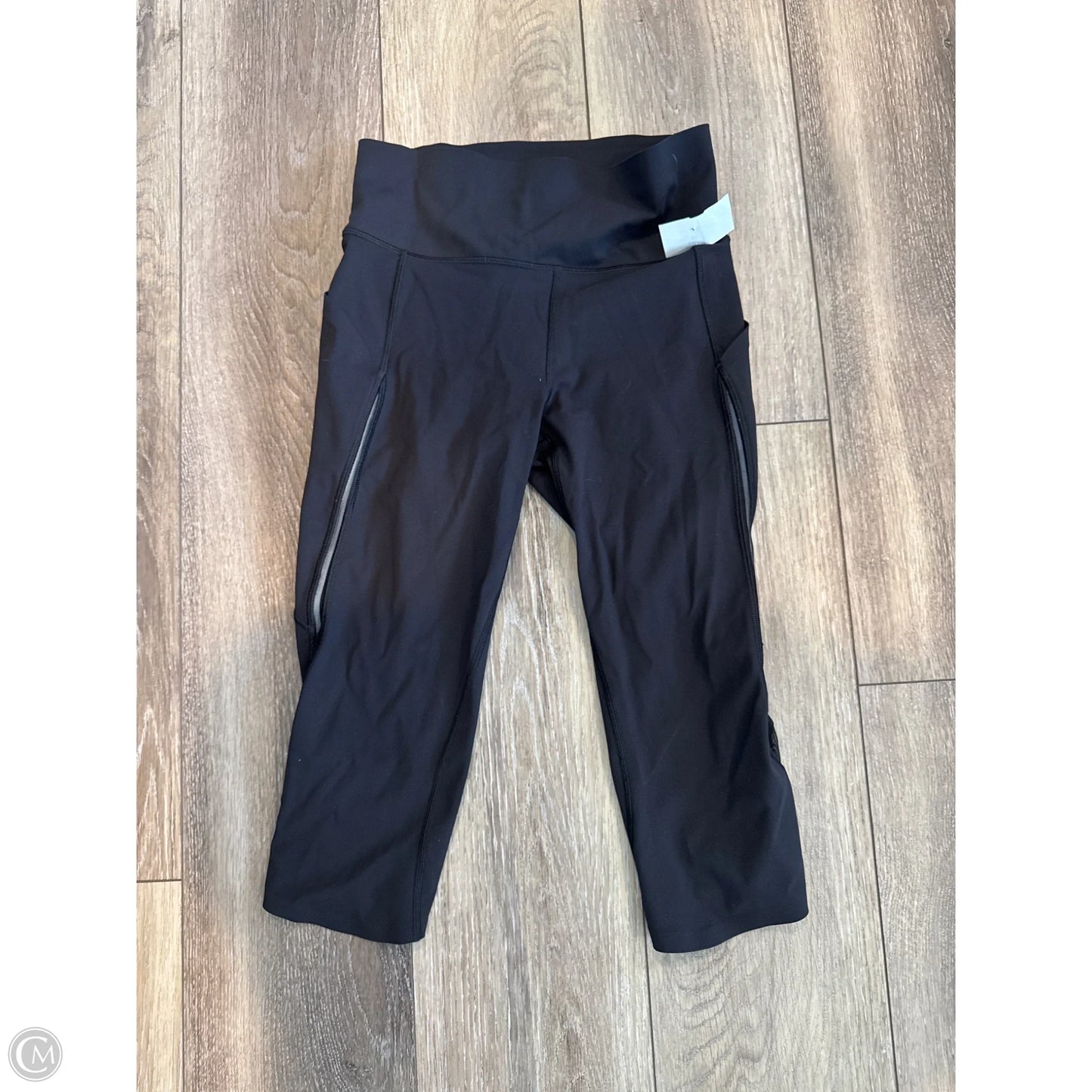 Athletic Capris By Lululemon In Black, Size: 6