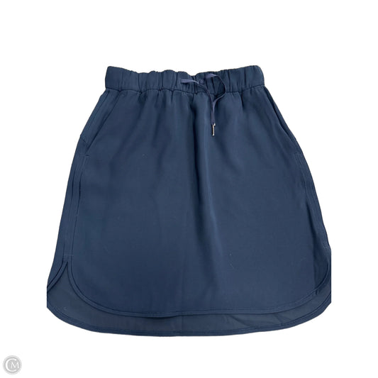 Athletic Skort By Lululemon In Blue, Size: 8