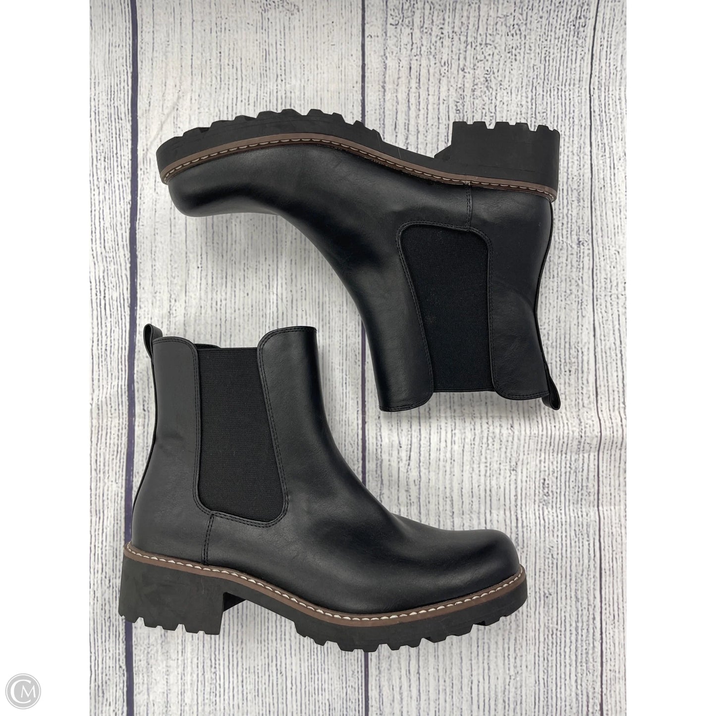 Boots Combat By Universal Thread In Black, Size: 11