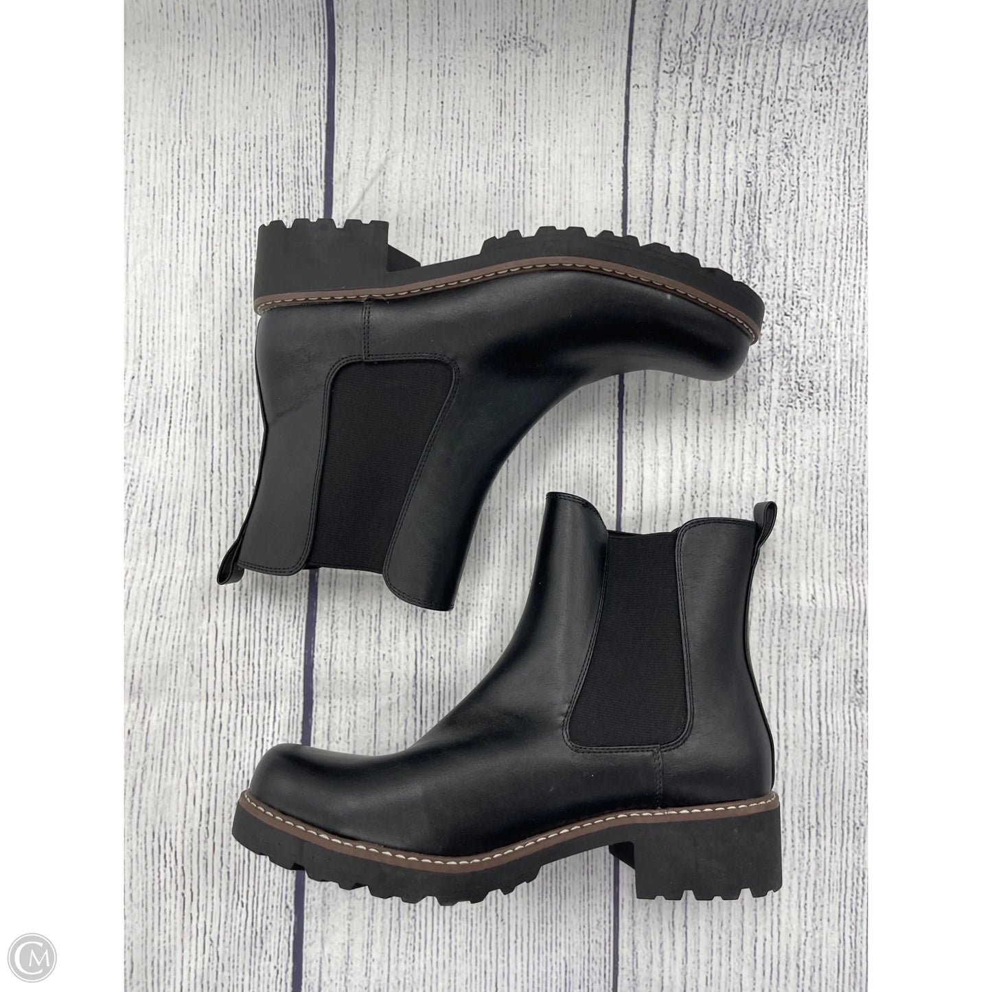Boots Combat By Universal Thread In Black, Size: 11