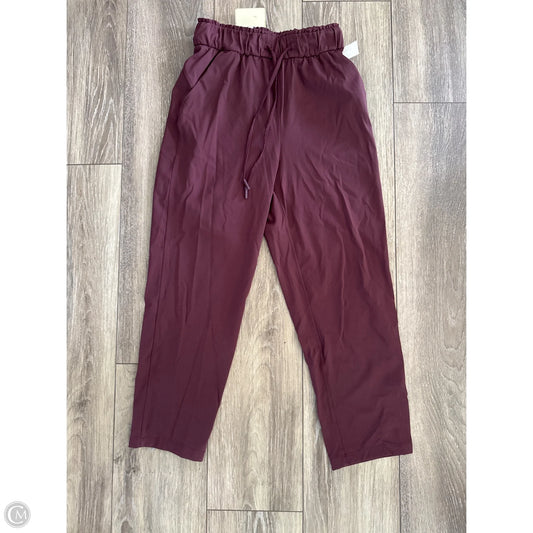 Athletic Pants By Lululemon In Purple, Size: 2