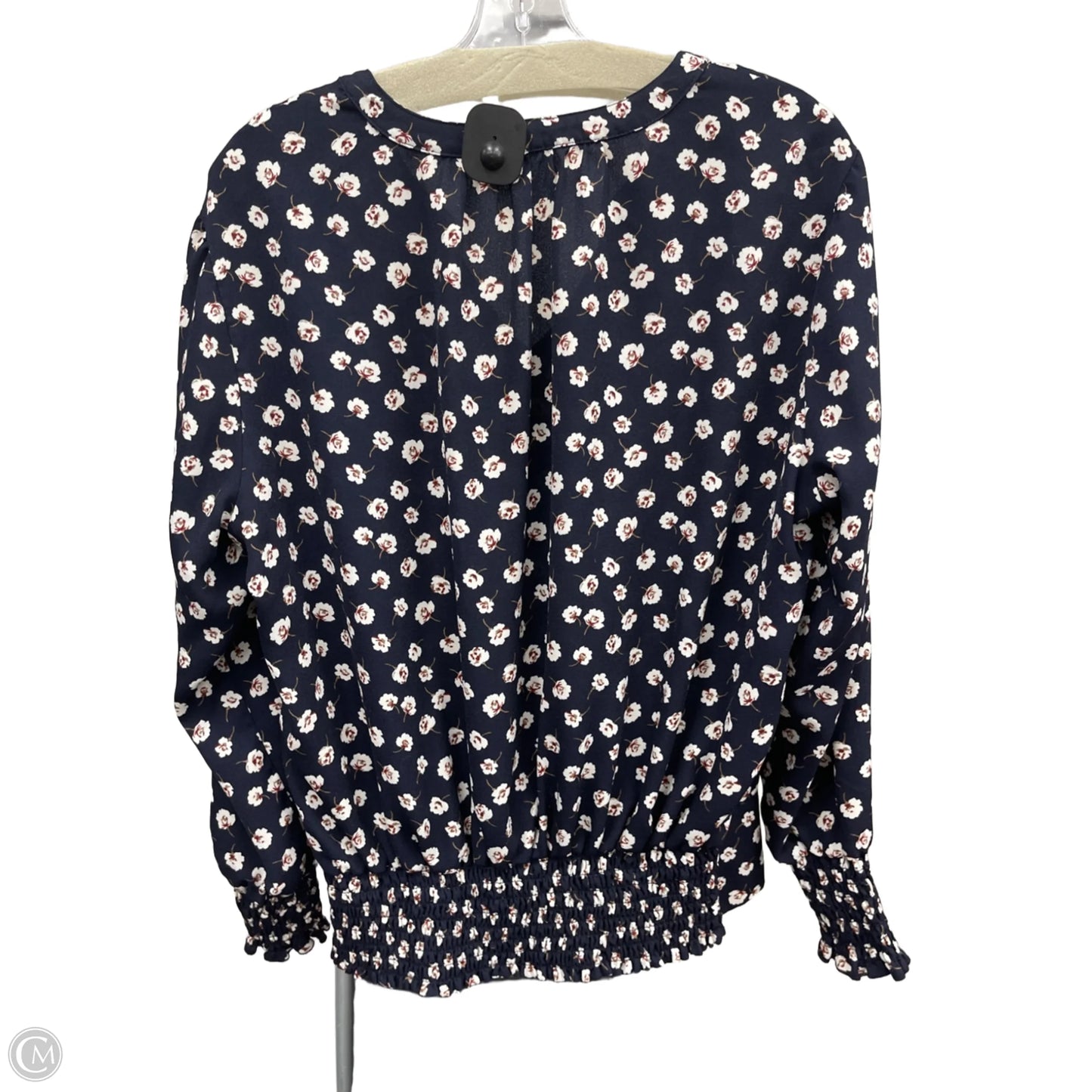 Top Long Sleeve By Maurices In Blue, Size: 1x