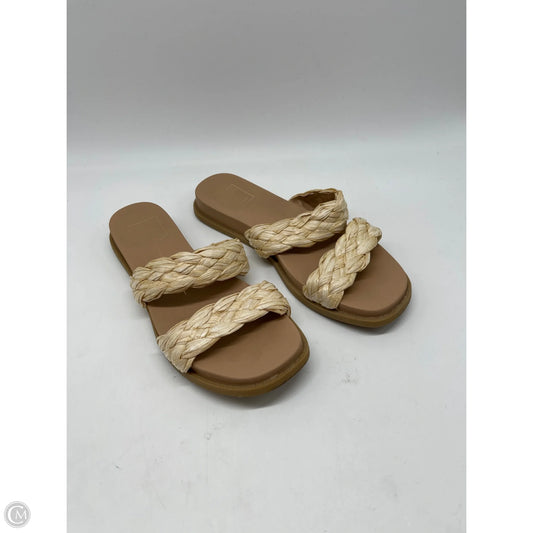 Sandals Flats By Dolce Vita In Tan, Size: 6.5