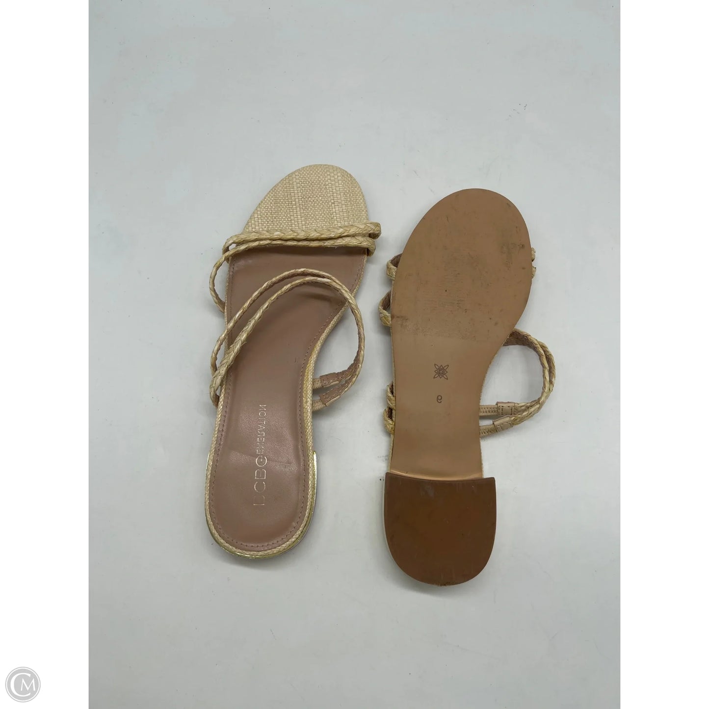 Sandals Flats By Bcbg In Tan, Size: 9
