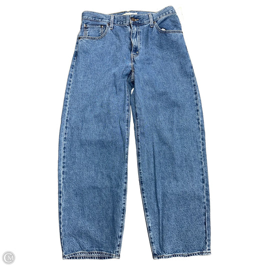 Jeans Boyfriend By Levis In Blue Denim, Size: 8