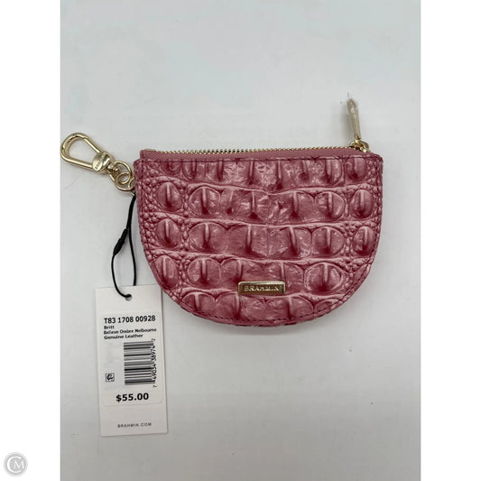 Coin Purse Designer By Brahmin, Size: Medium