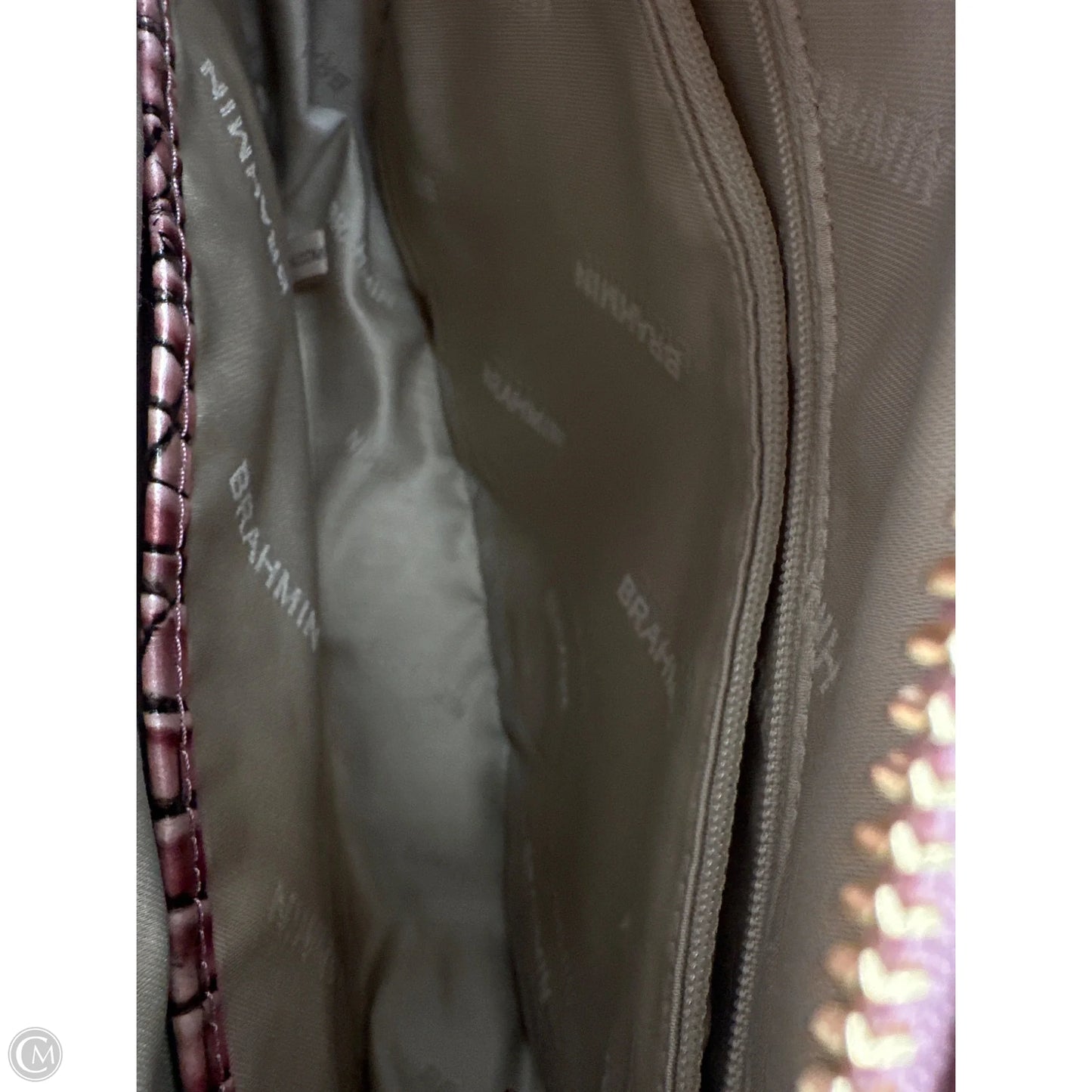 Handbag Designer By Brahmin, Size: Medium