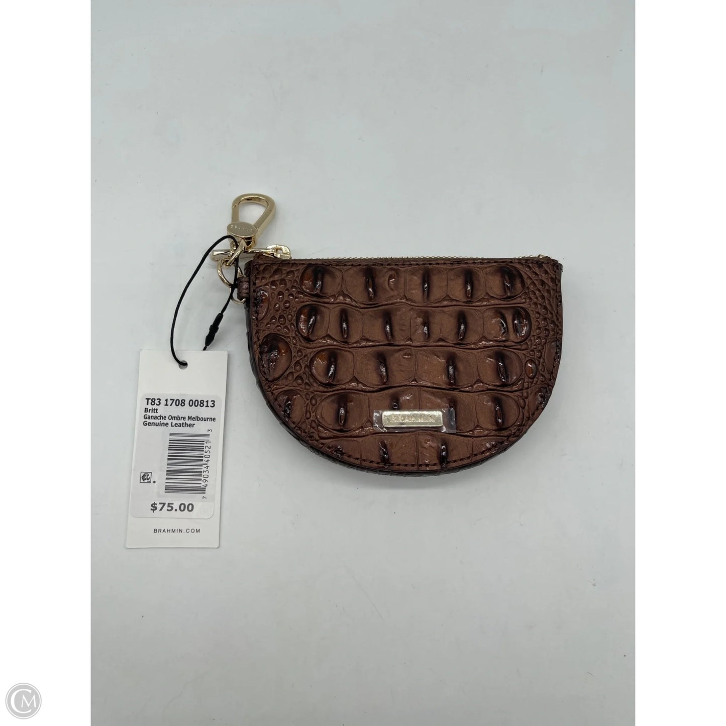 Coin Purse Designer By Brahmin, Size: Medium