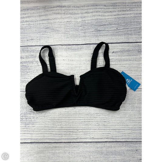Swimsuit Top By Clothes Mentor In Black, Size: M