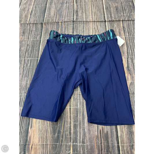 Swimsuit Bottom By Clothes Mentor In Blue, Size: Xl