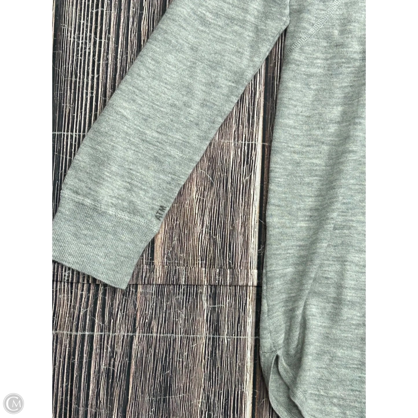 Sweater By Atm In Grey, Size: S