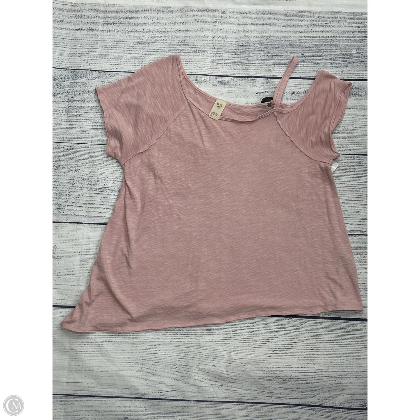 Top Short Sleeve By We The Free In Pink, Size: Xs