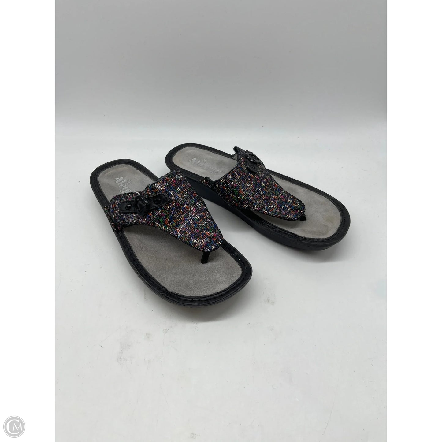 Sandals Flats By Alegria In Black, Size: 8
