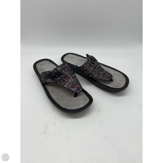 Sandals Flats By Alegria In Black, Size: 8