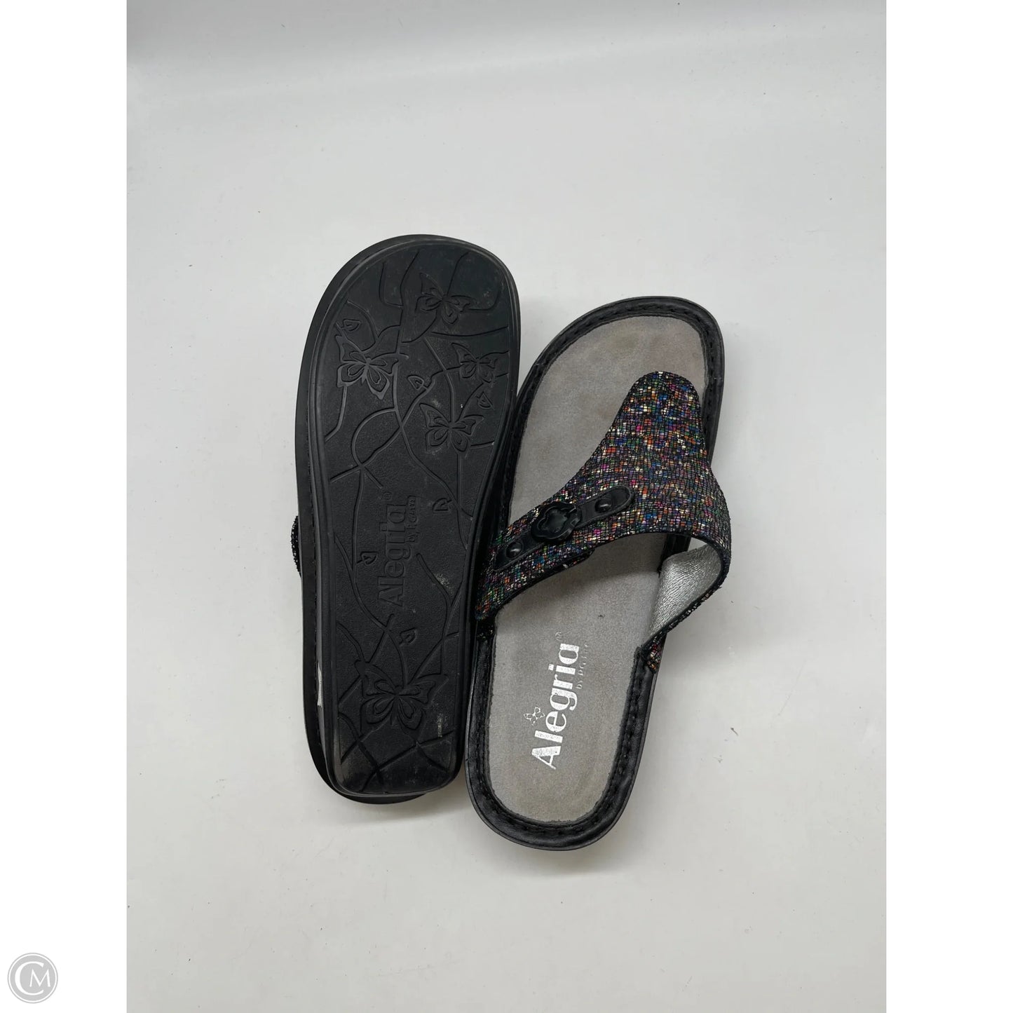 Sandals Flats By Alegria In Black, Size: 8