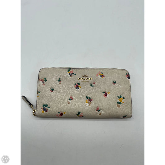 Wallet Designer By Coach, Size: Large