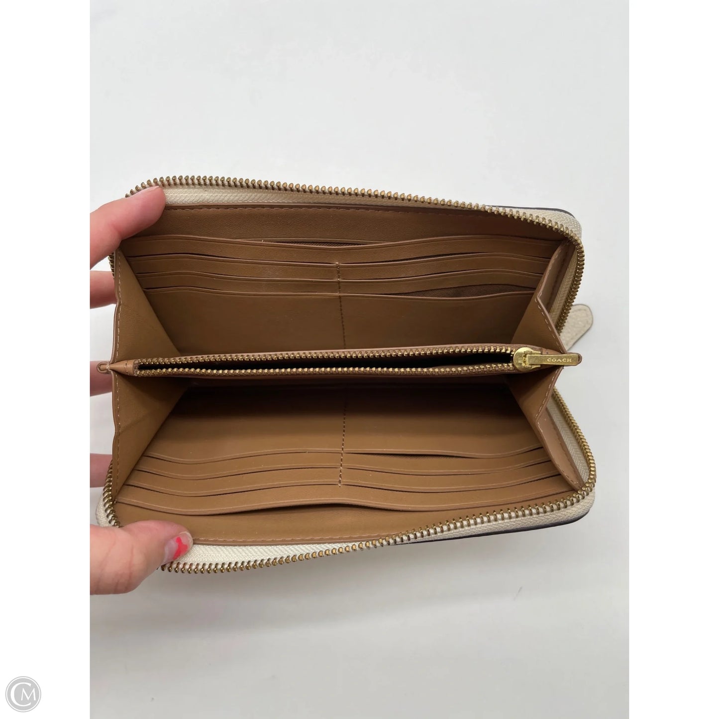 Wallet Designer By Coach, Size: Large