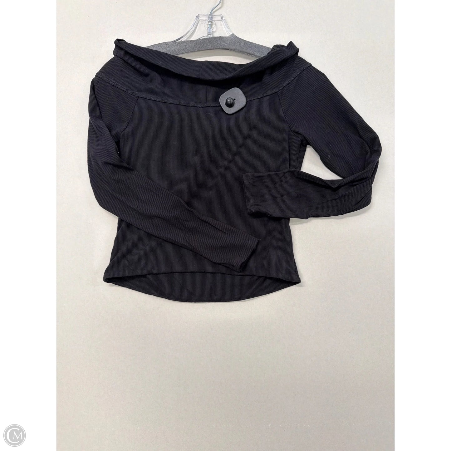 Top Long Sleeve By Lola In Black, Size: S