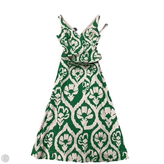 Dress Casual Maxi By White House Black Market In Green, Size: M