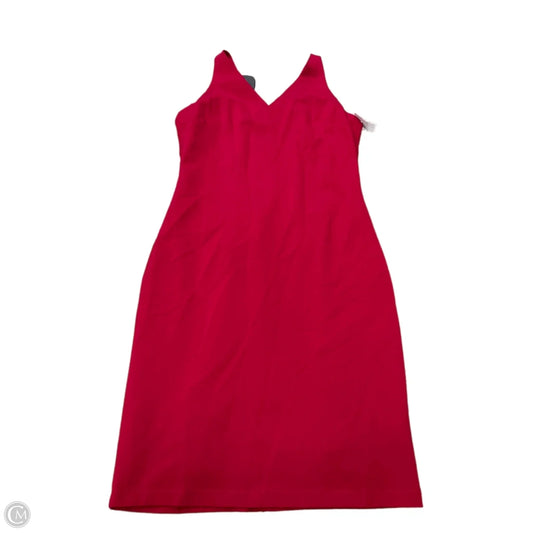 Dress Work By White House Black Market In Red, Size: L