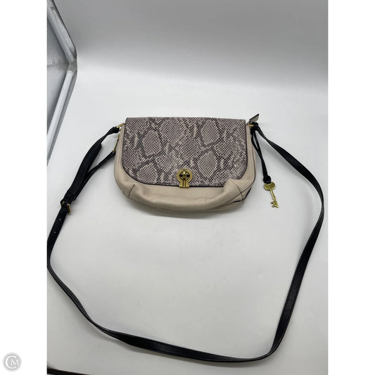 Handbag By Fossil, Size: Medium