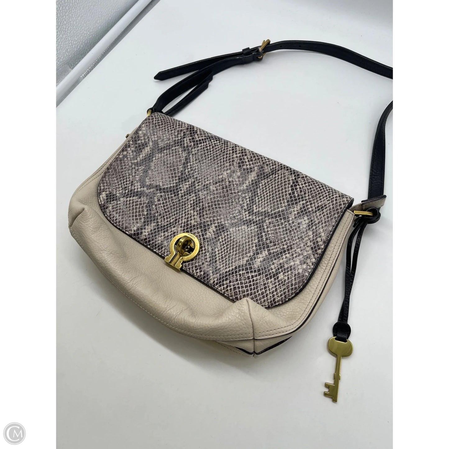 Handbag By Fossil, Size: Medium