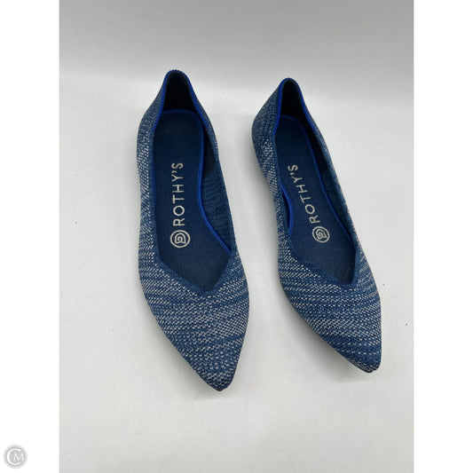 Shoes Flats By Rothys In Blue, Size: 6