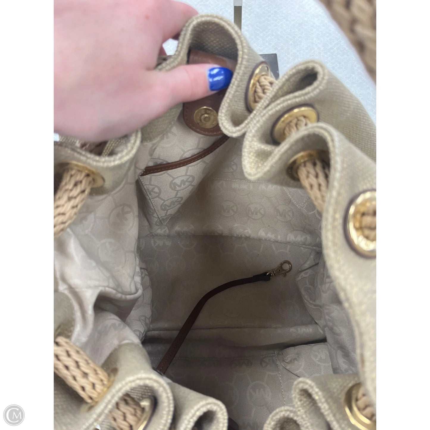 Handbag Designer By Michael Kors, Size: Large