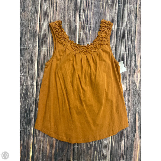 Tank Top By Maeve In Yellow, Size: S